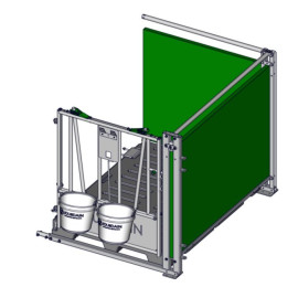 Ausbau Mobil Kälberbox